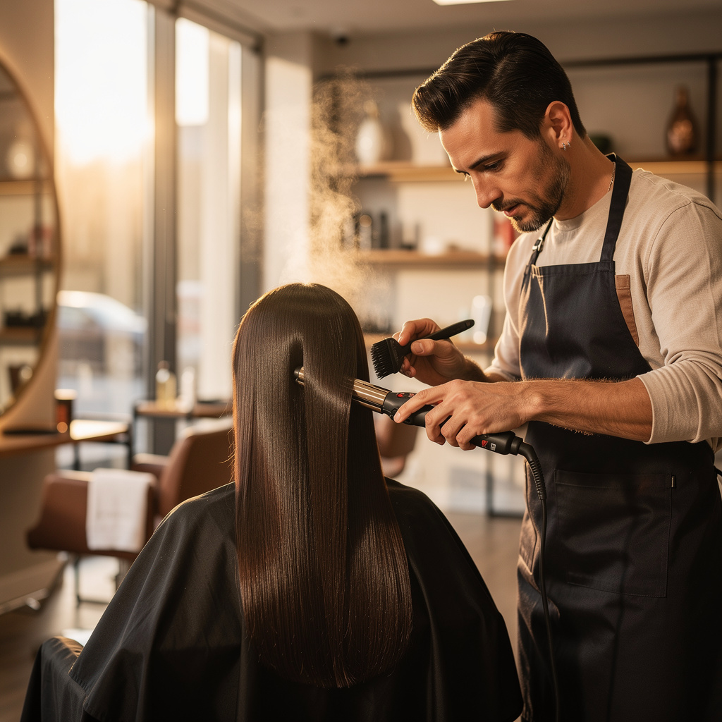 Keratin Treatment and Hair Smoothing