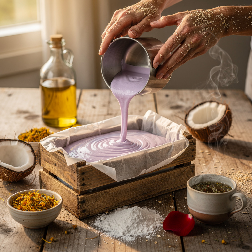 Natural Cold Process Soap Making