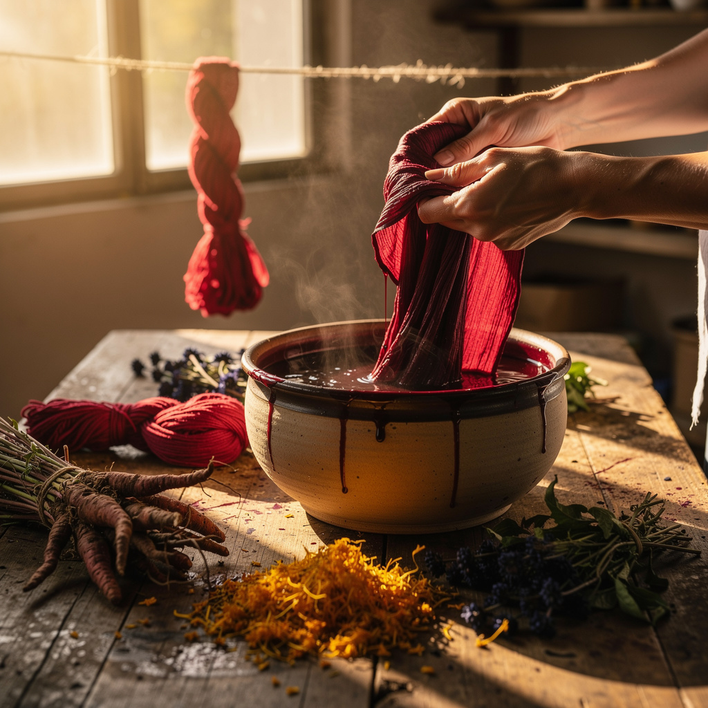 Natural Dyeing of Fabrics