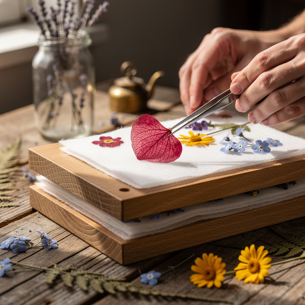 Flower Pressing and Botanical Art