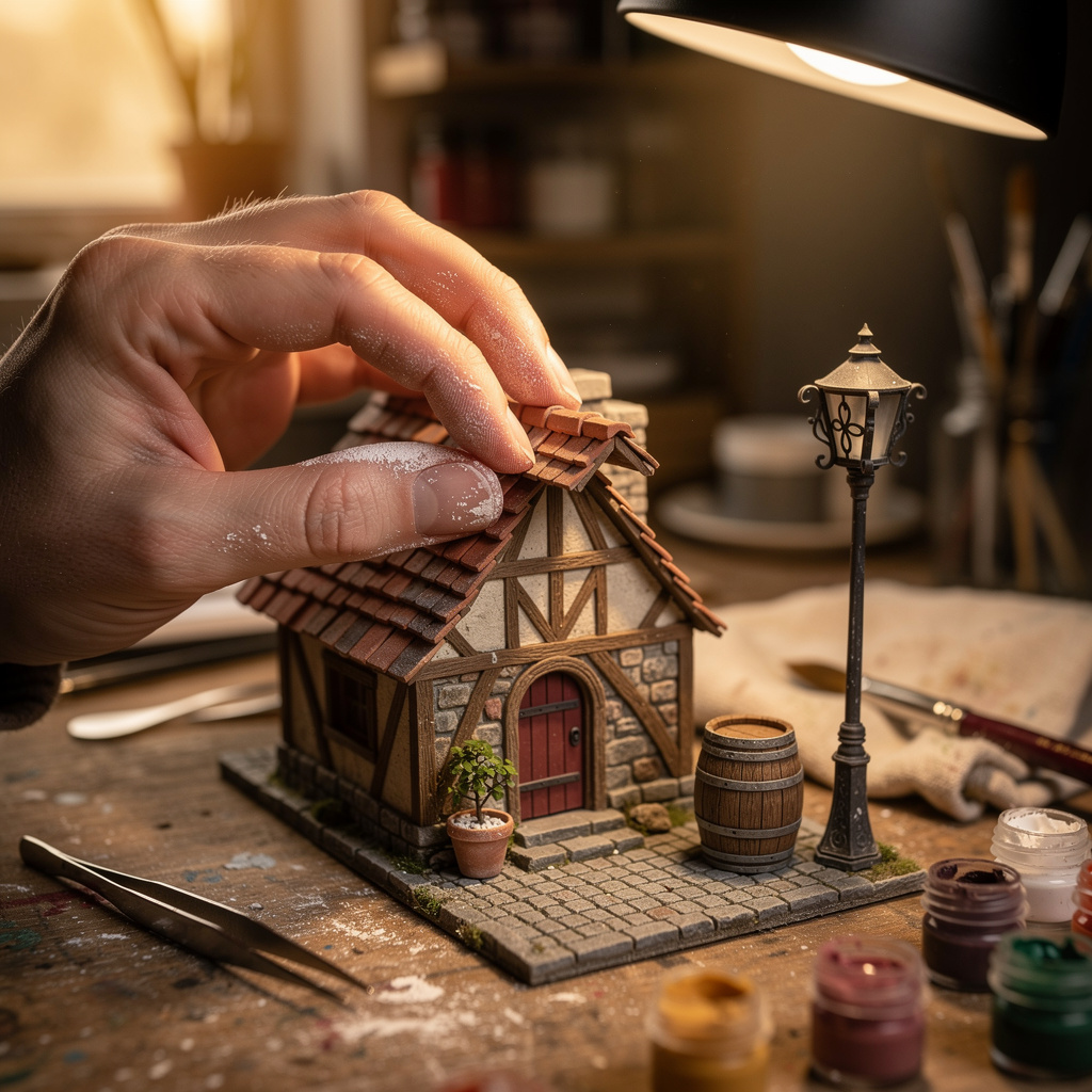 Miniature Diorama Building