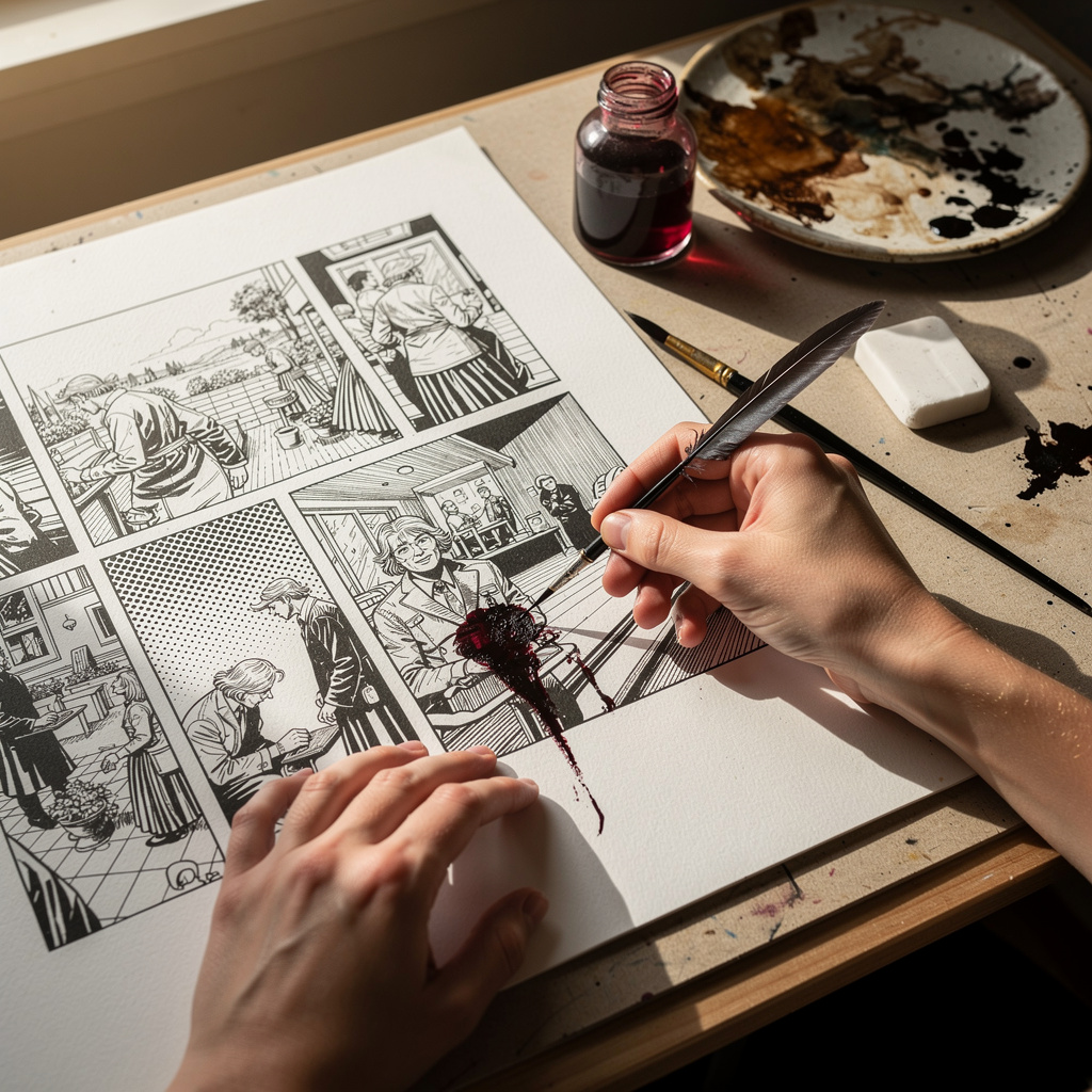 Comic Art and Inking