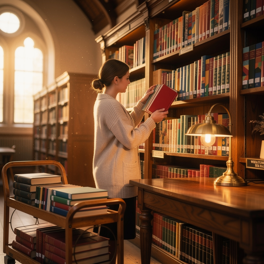 Librarian Assistant Career Path and Skills