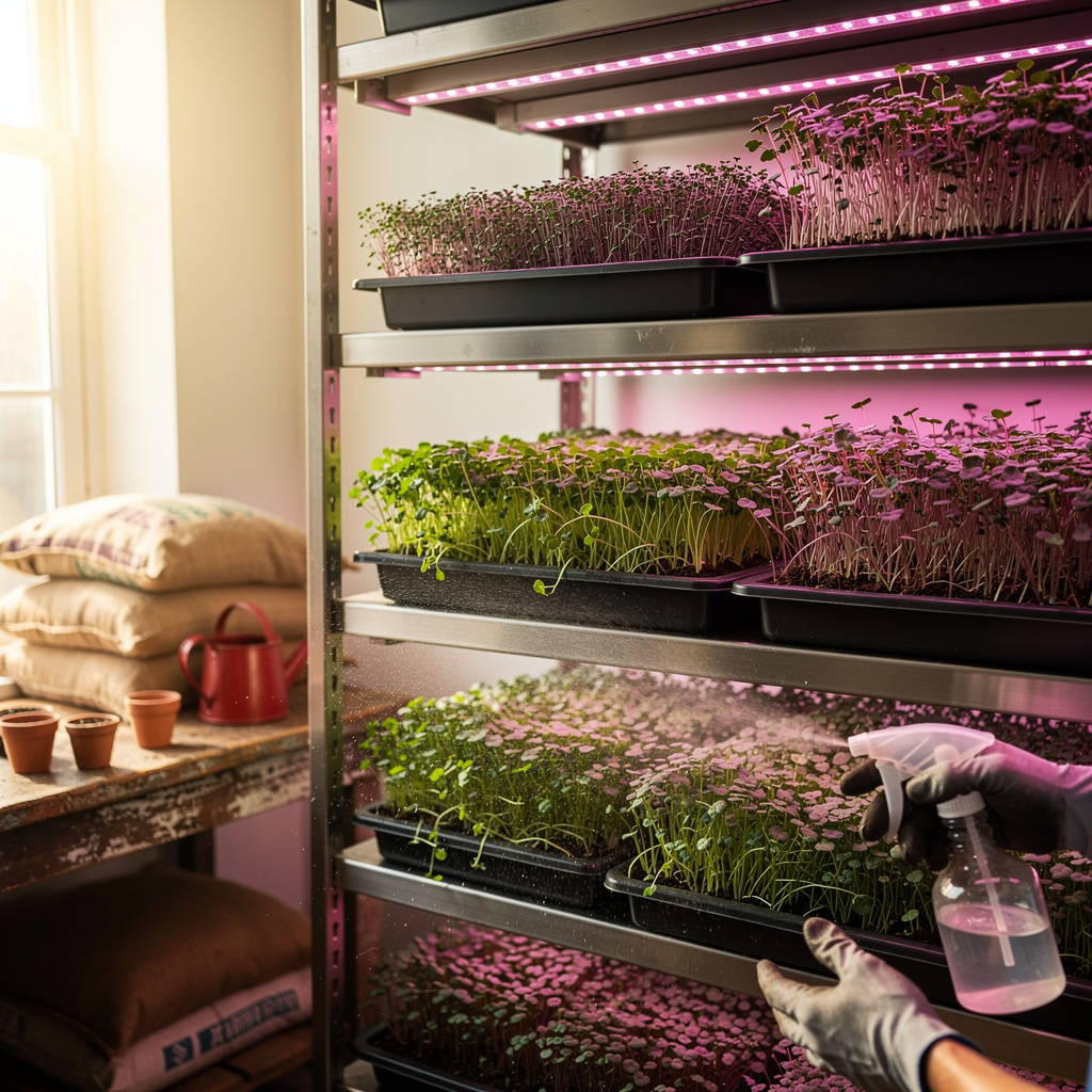 Starting a Microgreens Farm