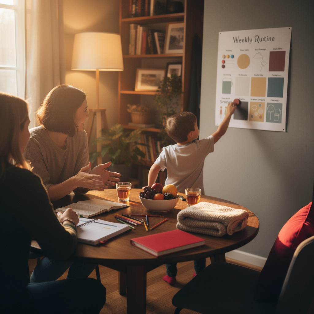 Family Meetings and Routines