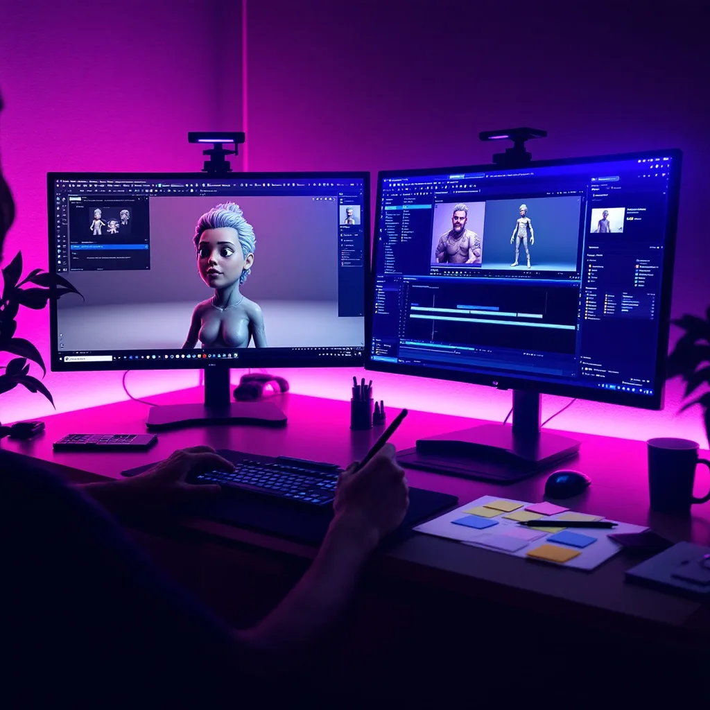 3D Modeling and Animation