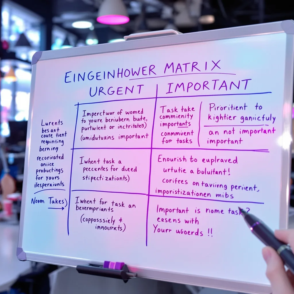 Prioritization in Time Management