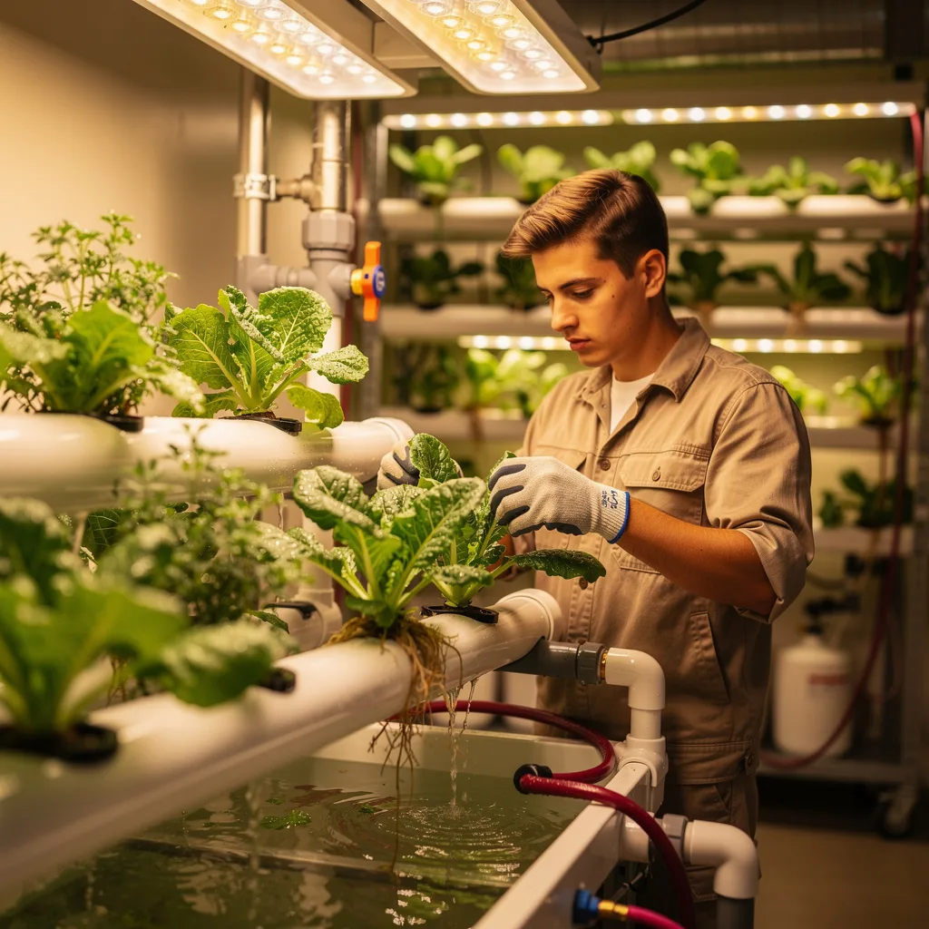 Hydroponic System Setup