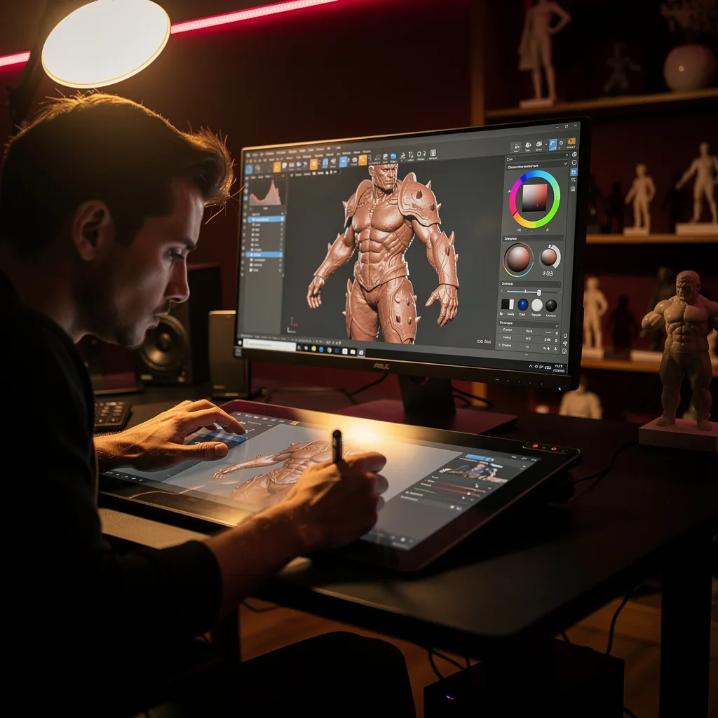 Mastering ZBrush Character Sculpting