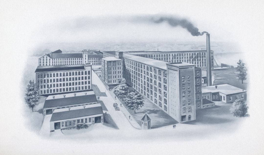 early industrial factory layout