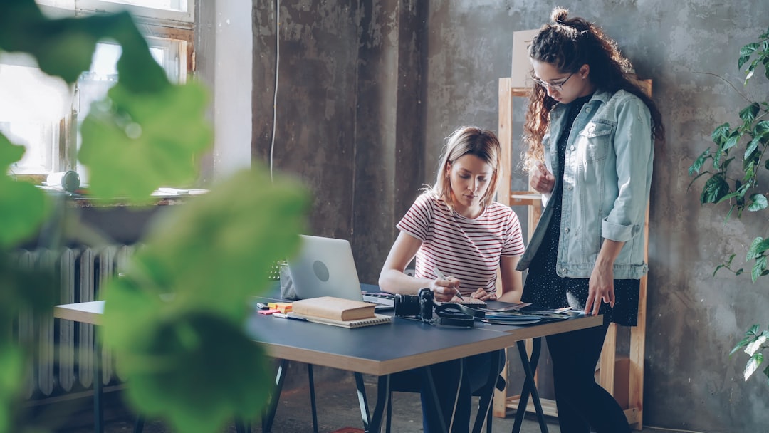 team working together with plan