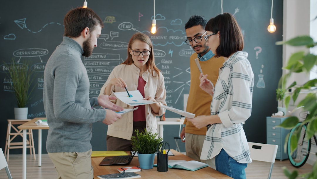 business team planning session