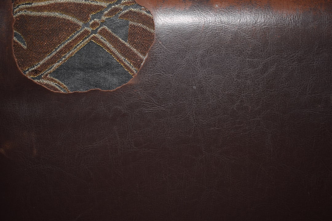 sketching patterns on leather