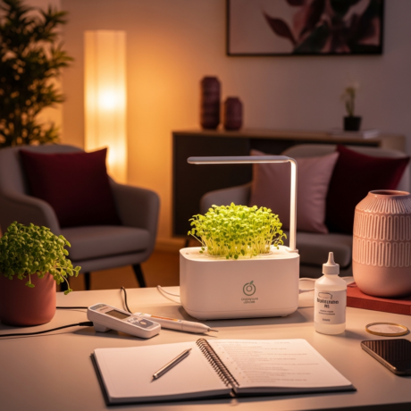 Home Hydroponic Operation