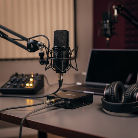Professional Podcast Studio Setup